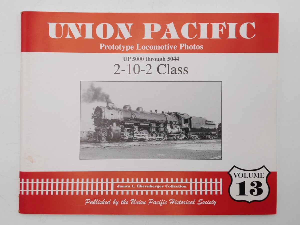 Union Pacific Prototype Locomotive Photos UP 5000-5044 Vol.13 Paperback Book EX