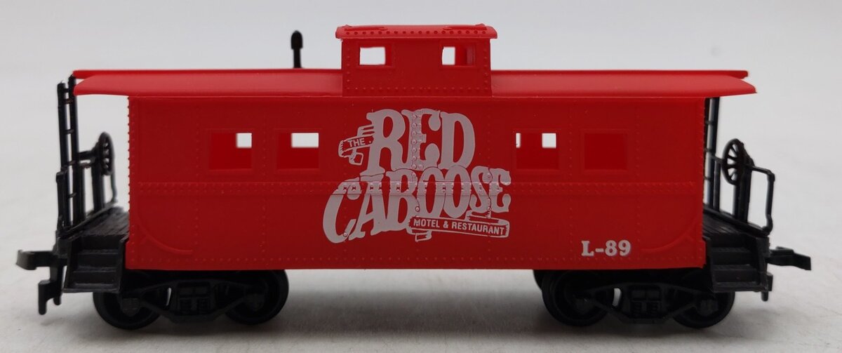 Life Like HO Scale Red Caboose Motel & Restaurant LN/Box