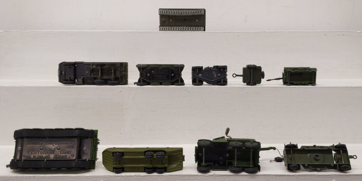Dinky Toys & Solido Cast Military Vehicles [10] EX