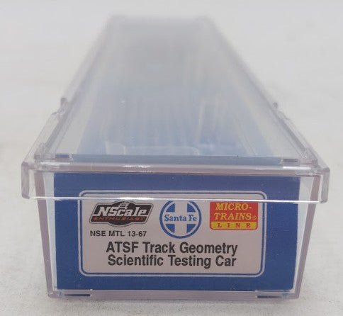 Micro-Trains NSE MTL 13-67 N ATSF Track Geometry Scientific Testing Car #85 LN/Box