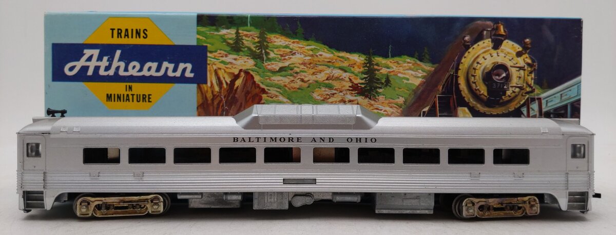 Athearn 2173 HO Baltimore and Ohio RDC-1 Powered Rail Diesel Car EX/Box