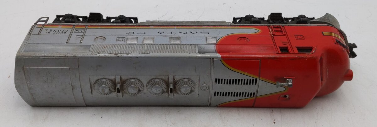 Lionel 2343P Vintage O Santa Fe F3 Powered A Unit Diesel Locomotive VG/Box