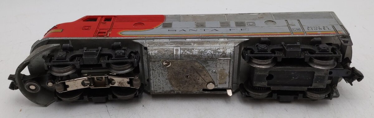 Lionel 2343P Vintage O Santa Fe F3 Powered A Unit Diesel Locomotive VG/Box