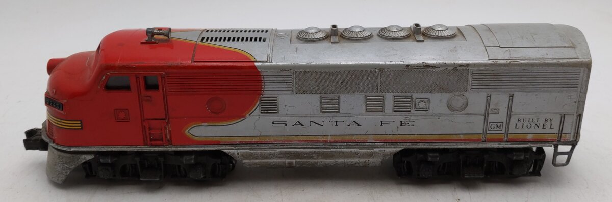 Lionel 2343P Vintage O Santa Fe F3 Powered A Unit Diesel Locomotive VG/Box