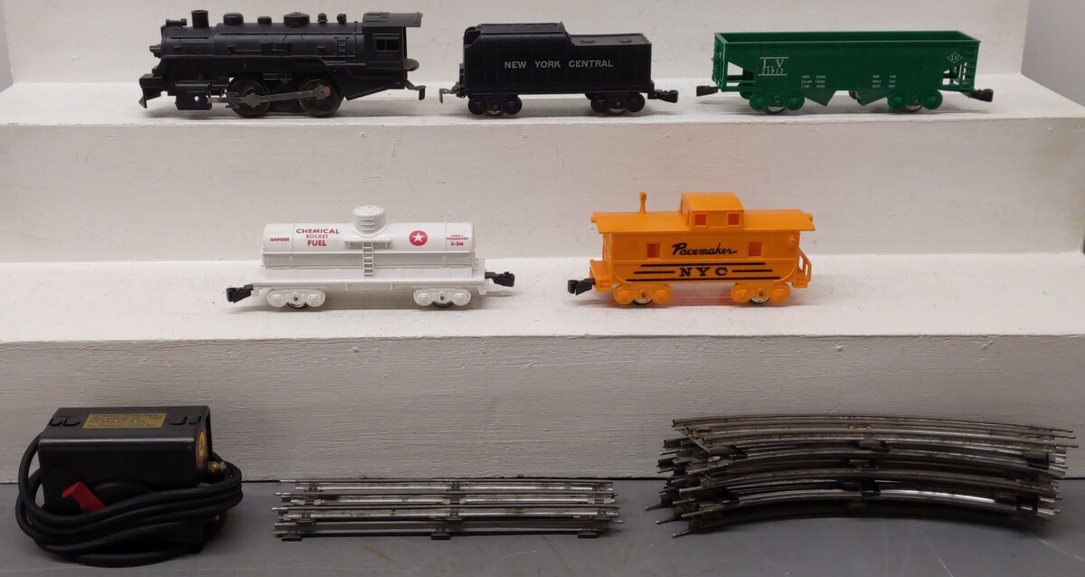 Marx 4371 Vintage Electric Train Railroad & Village Construction Set VG