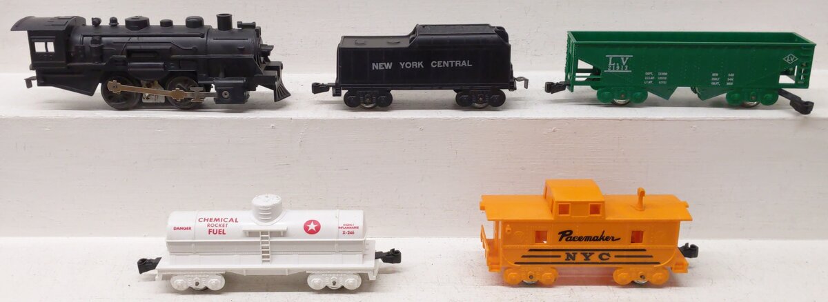 Marx 4371 Vintage Electric Train Railroad & Village Construction Set VG