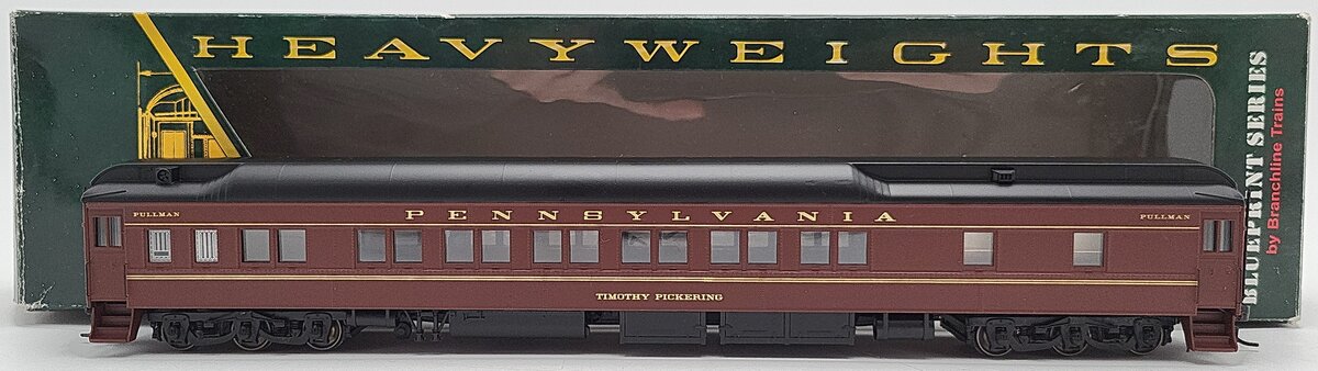 Branchline 15319 HO Pennsylvania "Timothy Pickering" Pullman Sleeper LN/Box