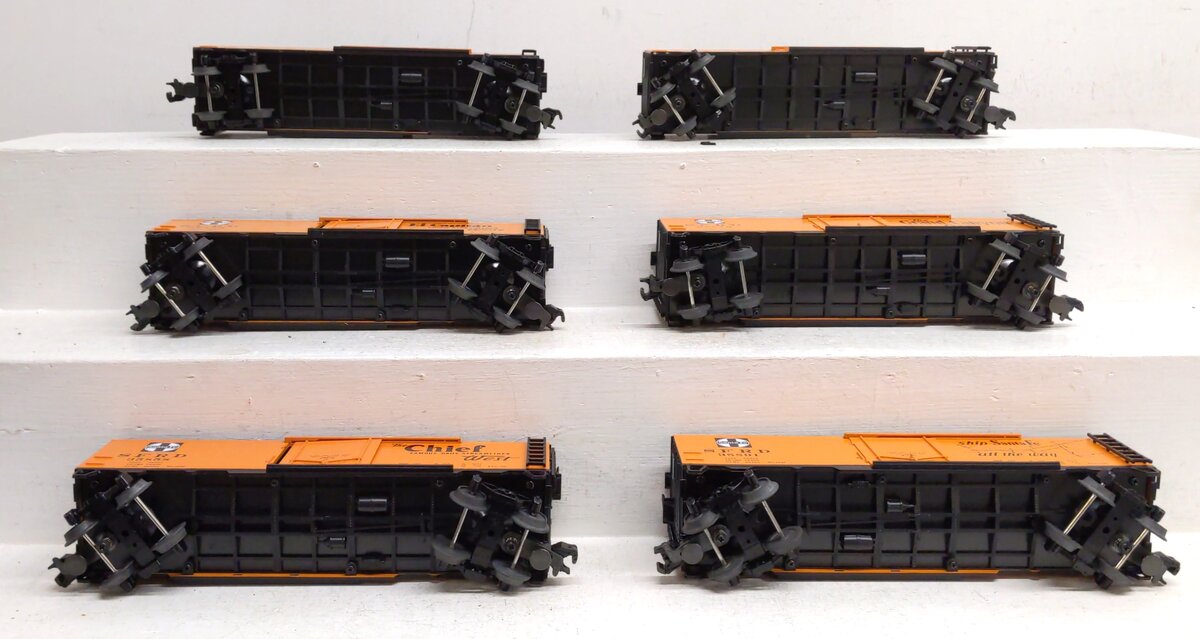 MTH 20-90038 O Santa Fe Premier Reefer Cars (Set of 6) EX/Box