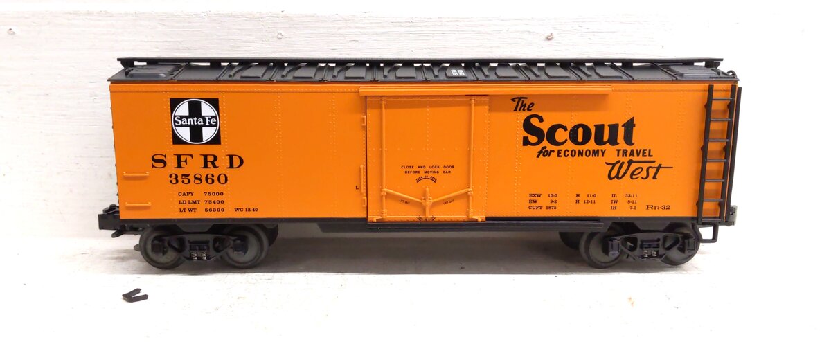 MTH 20-90038 O Santa Fe Premier Reefer Cars (Set of 6) EX/Box