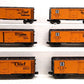 MTH 20-90038 O Santa Fe Premier Reefer Cars (Set of 6) EX/Box