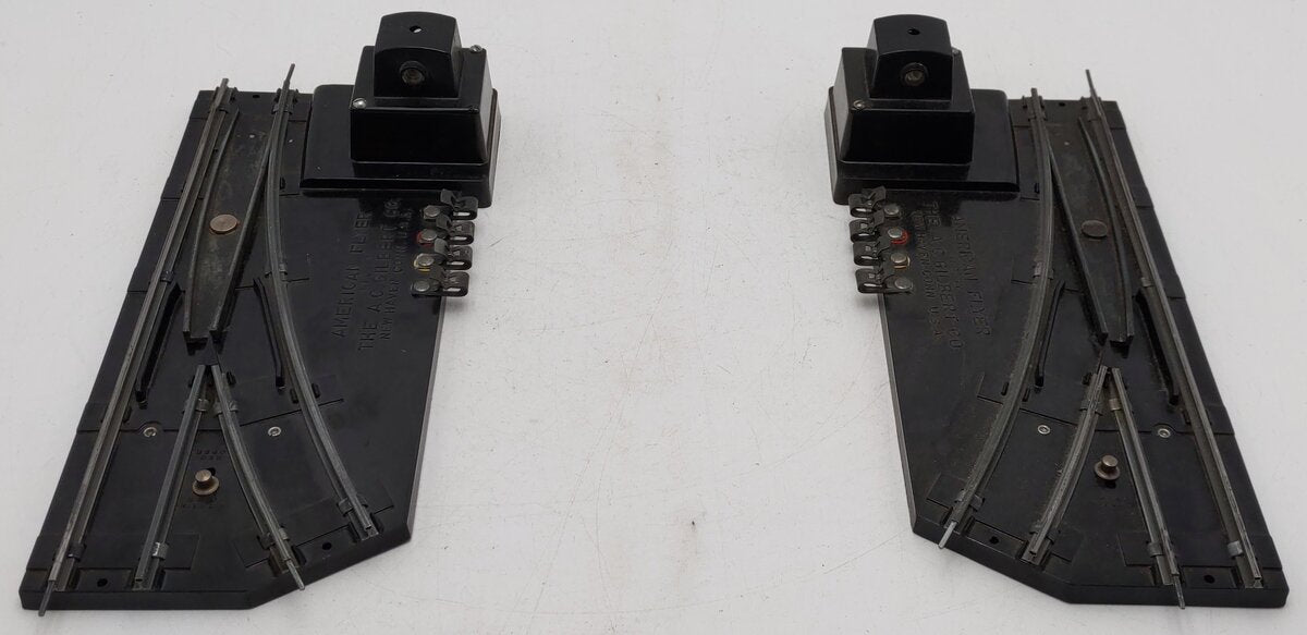 American Flyer 720A Vintage S Electric Remote Control Switches (Pair) EX/Box