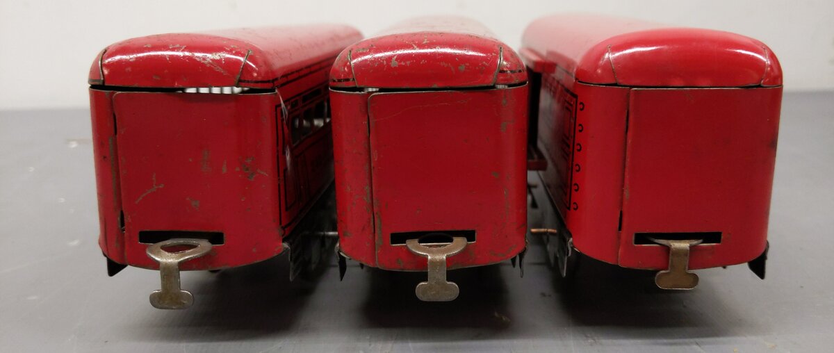 Marx  Vintage O Passenger Cars : 547, 246, 245 [3] VG