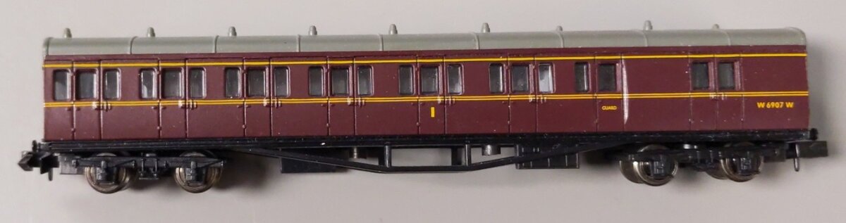 Dapol NC-005 N Scale British Rail B Set Coach Passenger Car #W6907W LN/Box