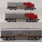 Lionel 2353 Vintage O Santa Fe F-3 ABA Diesel Locomotive Set EX