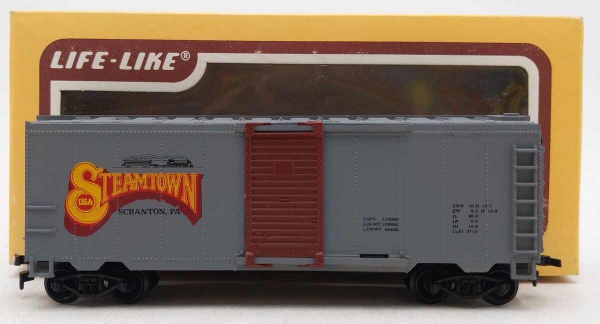 Life Like 8563 HO Scale Steamtown Boxcar LN/Box