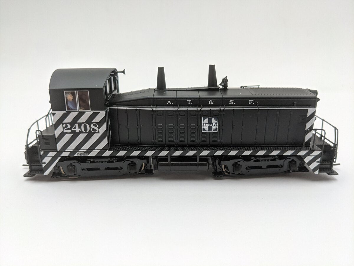 Broadway Limited 2621 HO Santa Fe EMD NW2 Paragon2 w/DCC #2408 EX/Box