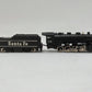 Tyco 245-22 HO Scale Santa Fe 2-8-0 Locomotive & Tender #638 EX/Box