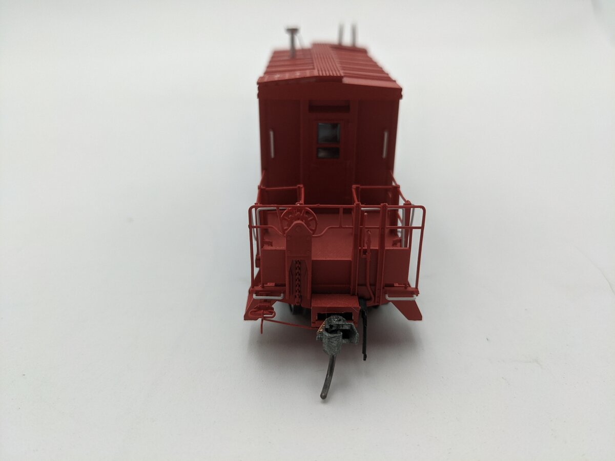 Bluford Shops 35050 Steel Transfer Caboose w/Short Roof - Ready to Run EX/Box