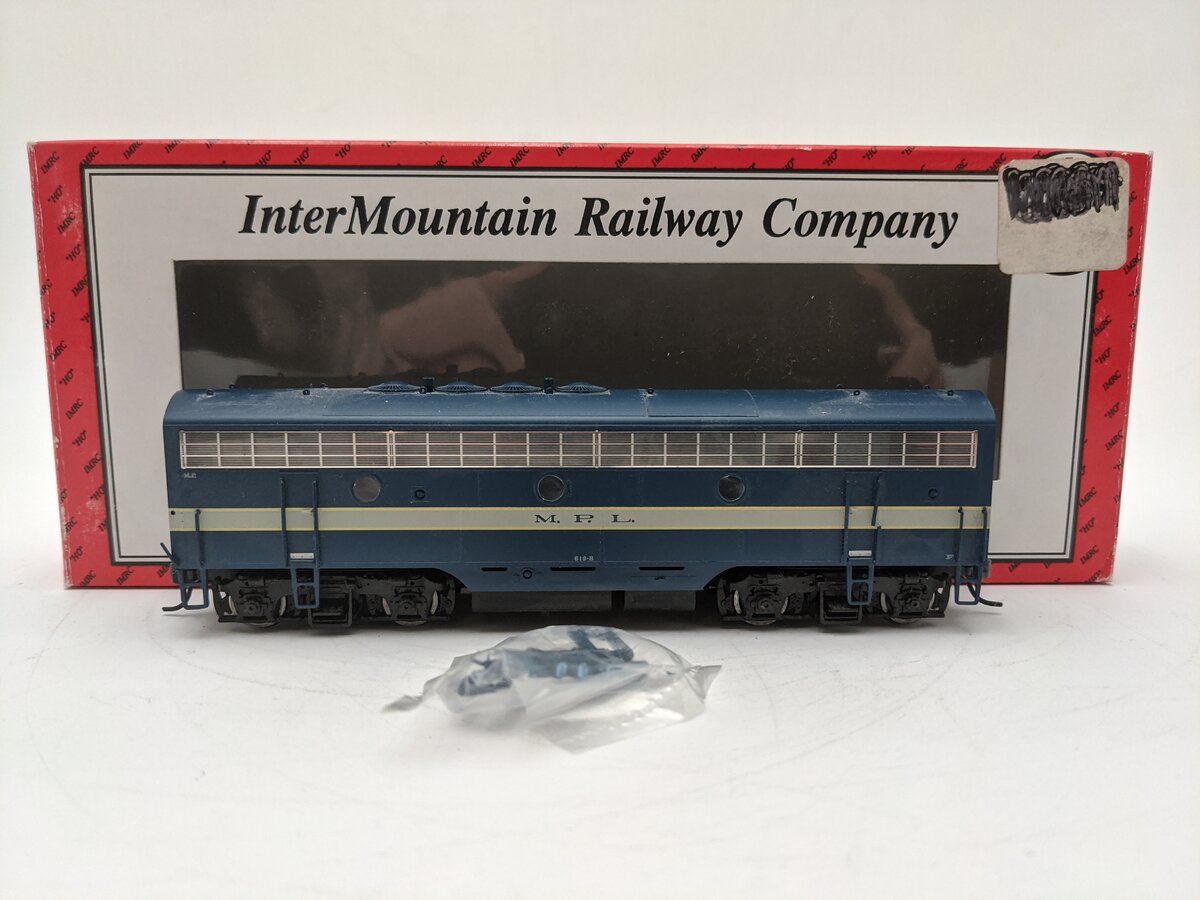 InterMountain 49512WD-01 HO Scale MP EMD F7B Diesel Locomotive #619B EX/Box