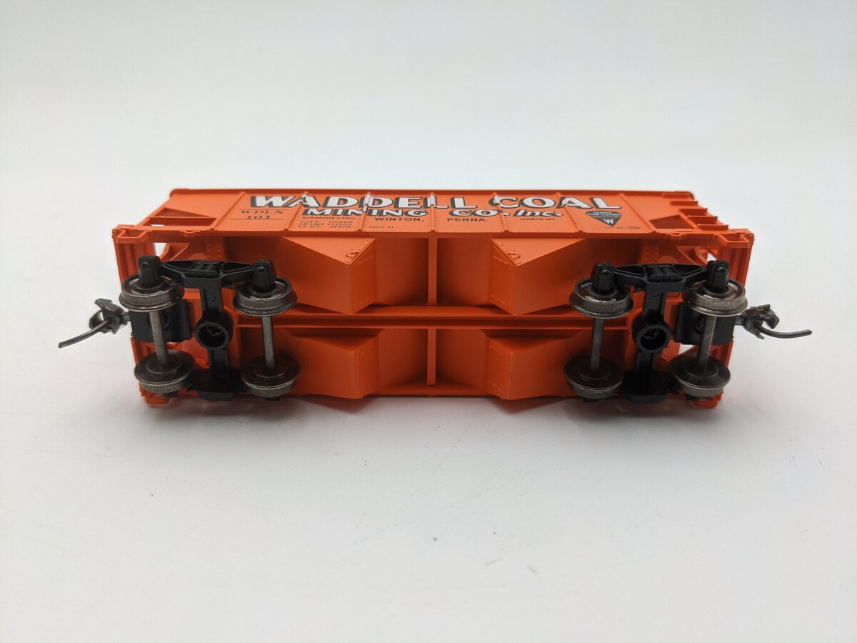 Bowser 40913 HO Waddell Coal GLa 2-Bay Hopper #101 EX/Box
