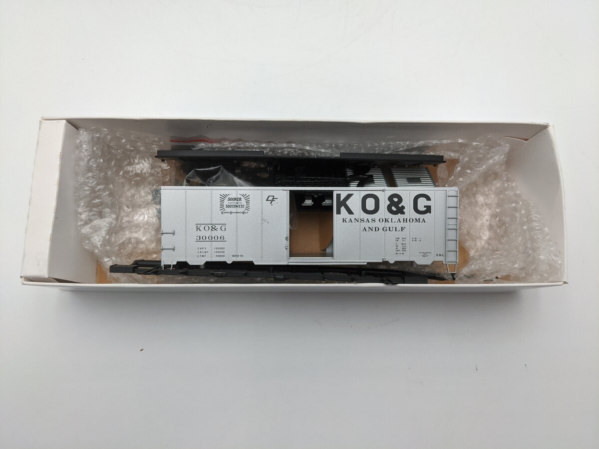 Atlas 20002534 HO Kansas Oklahoma & Gulf AAR 40' BoxCar #30006 LN/Box