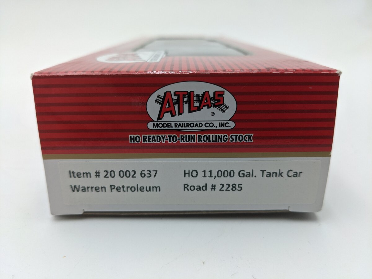 Atlas 20002637 HO WRNX 11,000 Gallon Tank Car #2285 EX/Box