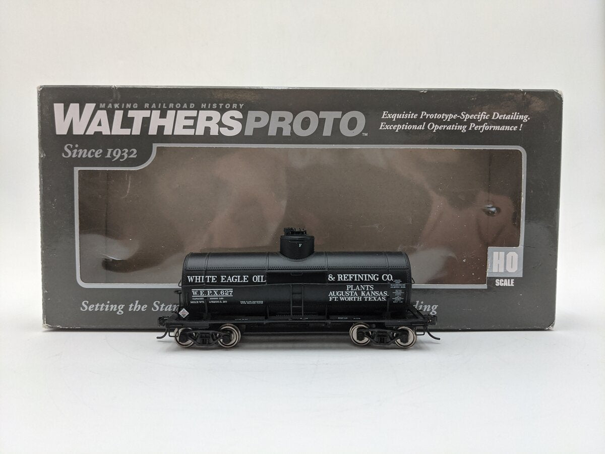 Walthers 920-100520 HO White Eagle Oil Type 21 ACF 10K Gallon Tank Car RTR #627 EX/Box