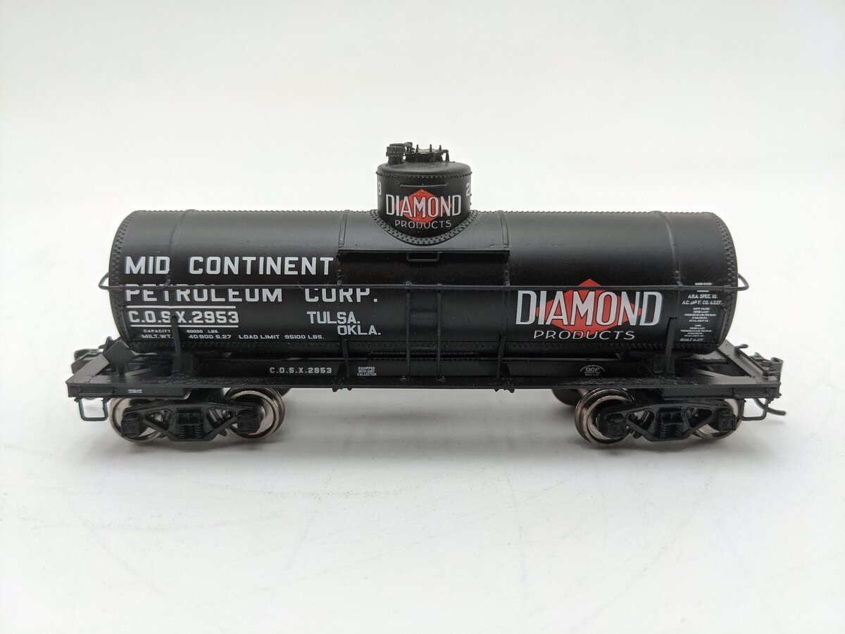 Walthers 920-100306 HO ACF Mid-Continent Petroleum Corp. 32' Tank Car #2953 EX/Box