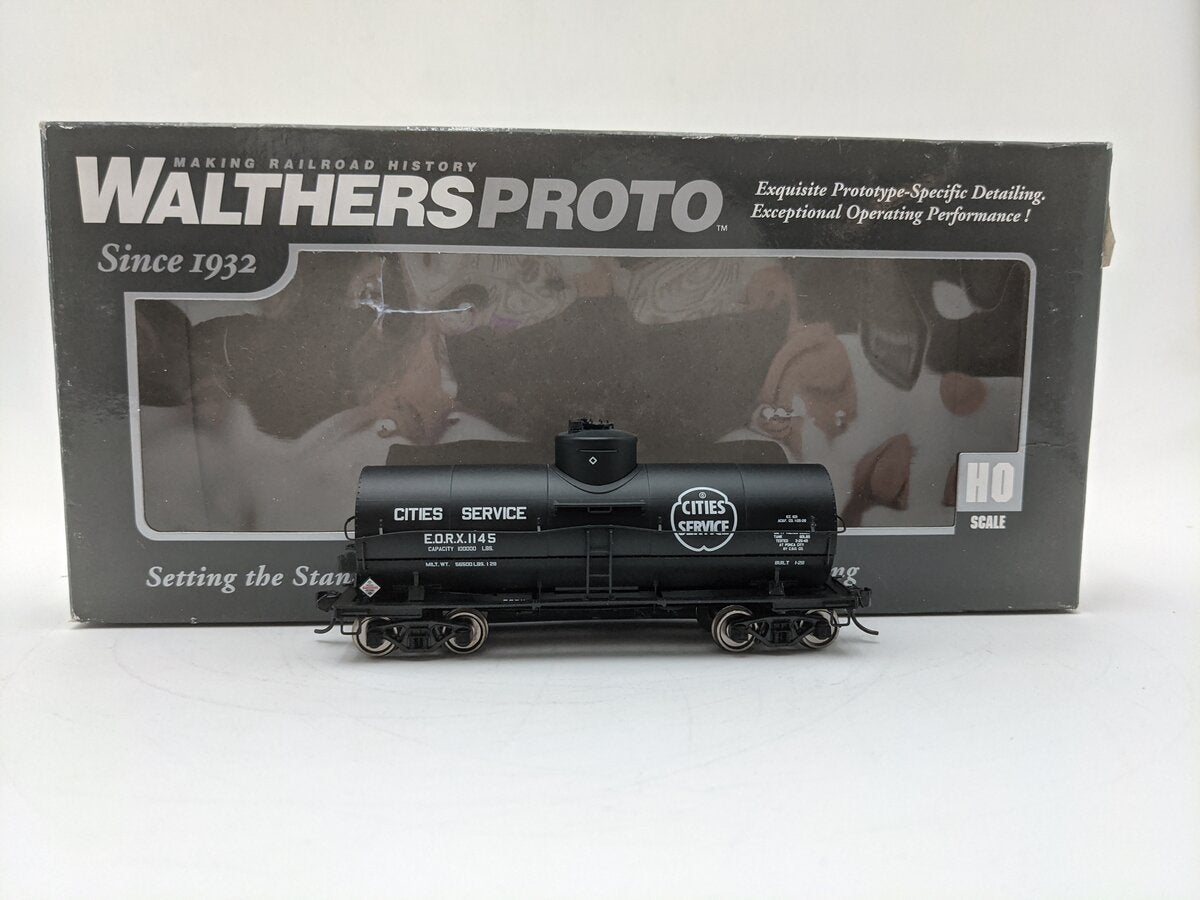 Walthers 920-100402 HO Cities Service EORX Type 21 ACF 10000G Insulated Tank Car EX/Box