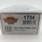 Broadway Limited 1734 HO Santa Fe Class H2a 3-Bay Hopper # 181095 EX/Box