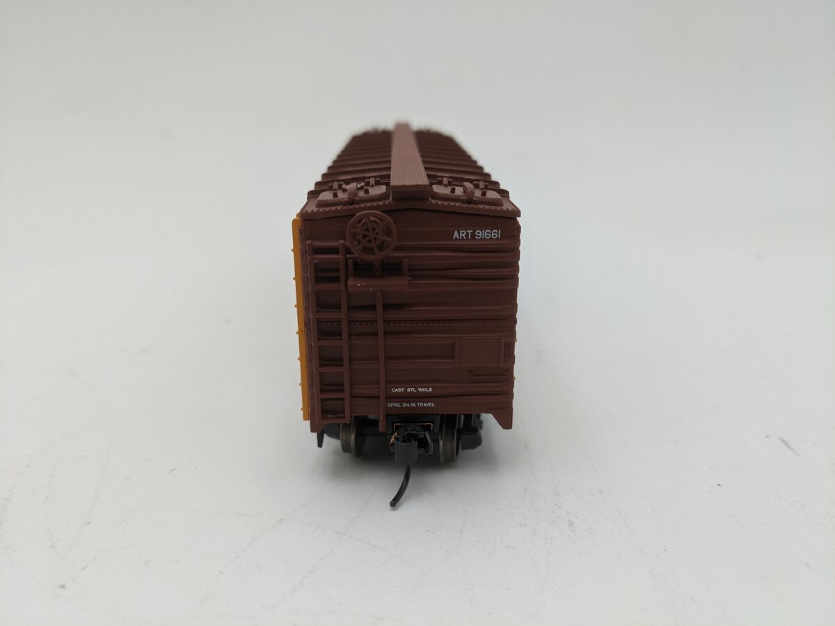 Walthers 910-3507 HO Kansas Packing Co 40' Steel Meat Reefer #91661 EX/Box