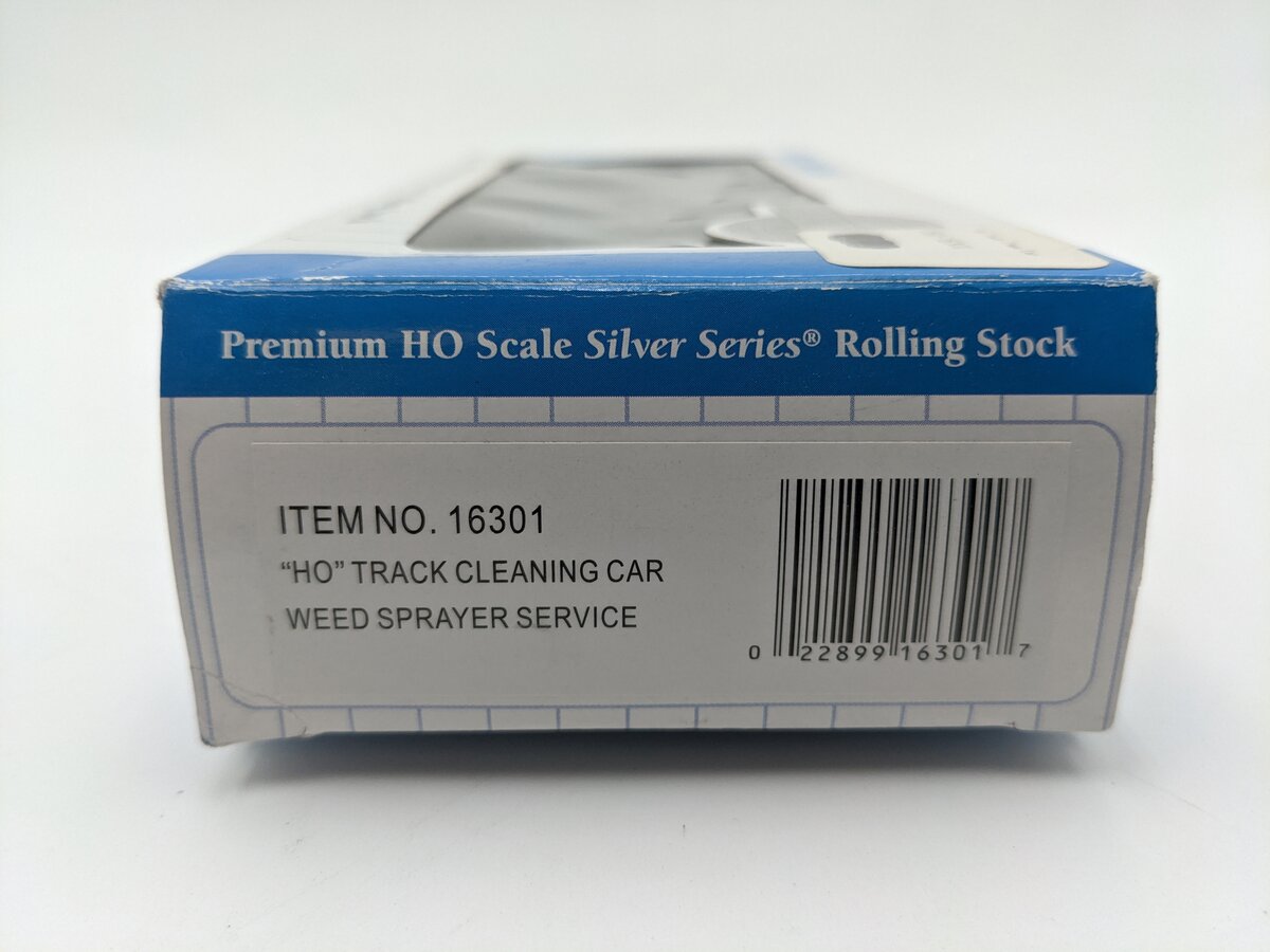 Bachmann 16301 HO Scale Maintenance of Way Track-Cleaning Single-Dome Tank Car EX/Box