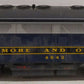 LGB 22570 G Baltimore and Ohio Powered A Diesel Locomotive #4643 EX