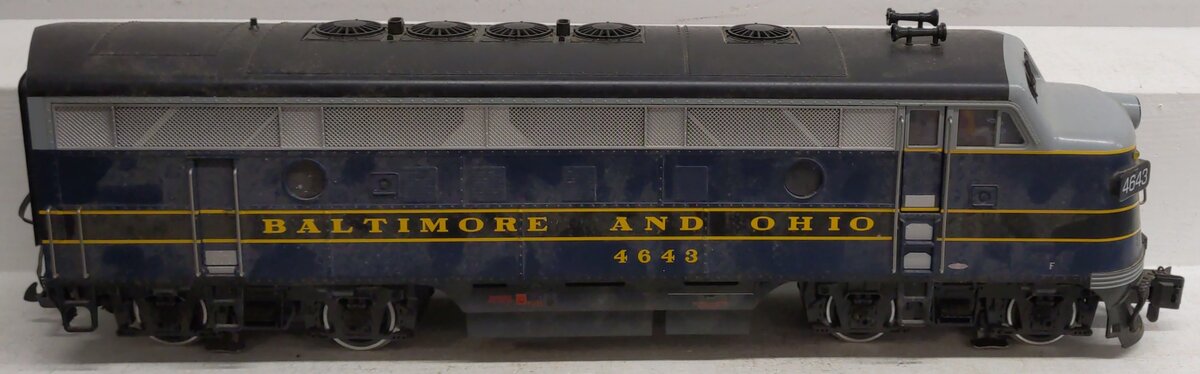 LGB 22570 G Baltimore and Ohio Powered A Diesel Locomotive #4643 EX