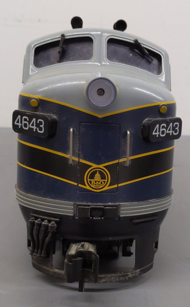 LGB 22570 G Baltimore and Ohio Powered A Diesel Locomotive #4643 EX
