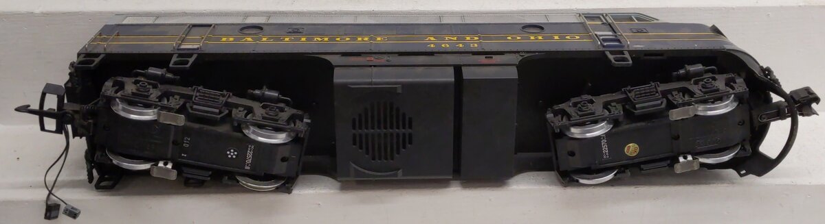 LGB 22570 G Baltimore and Ohio Powered A Diesel Locomotive #4643 EX