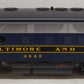 LGB 22570 G Baltimore and Ohio Powered A Diesel Locomotive #4643 EX