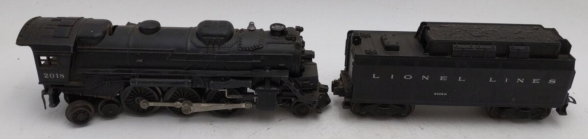 Lionel 2018 Vintage O 2-6-4 Die-Cast Steam Locomotive w/6026W Tender VG