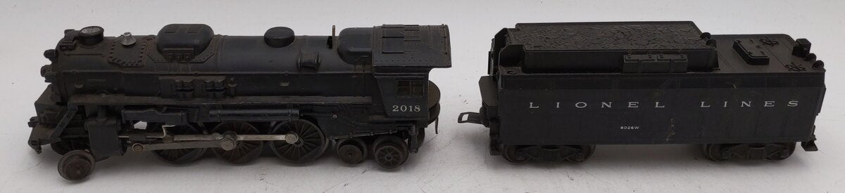 Lionel 2018 Vintage O 2-6-4 Die-Cast Steam Locomotive w/6026W Tender VG