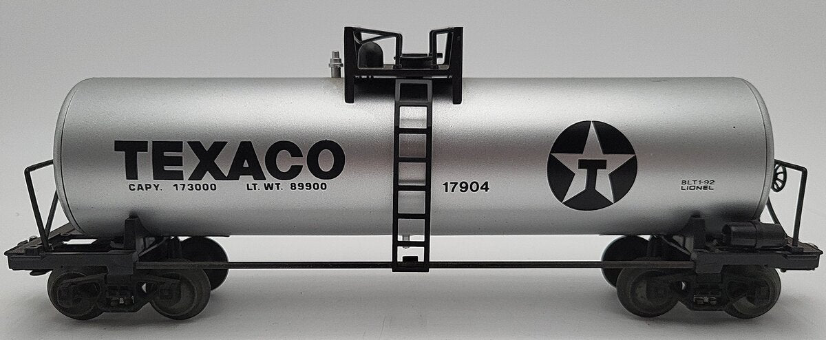 Lionel 6-17904 O Gauge Texaco Unibody Tank Car #17904 EX