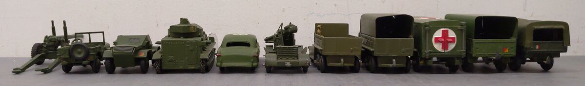 Dinky Toys 1:43 Scale Cast Metal Military Vehicles [11] EX