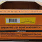 MTH 40-1004 O 31 RealTrax Nickel Silver Right Hand Remote Switch Turnout EX/Box