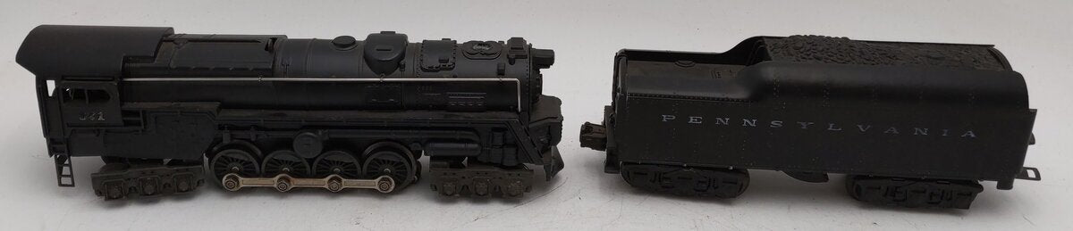 Lionel 671 Vintage O 6-8-6 Die-Cast Steam Turbine Locomotive with 2671W Tender VG