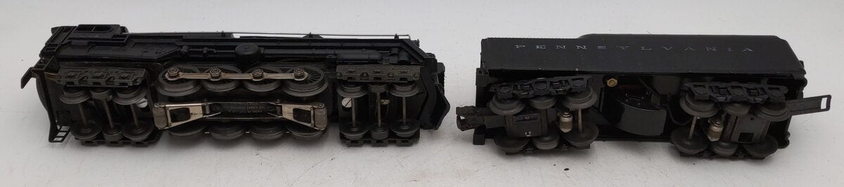 Lionel 671 Vintage O 6-8-6 Die-Cast Steam Turbine Locomotive with 2671W Tender VG