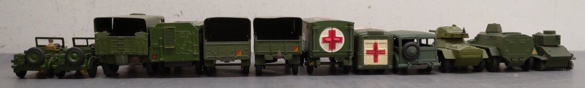 Dinky Toys 1:43 Scale Cast Metal Military Vehicles [12] EX