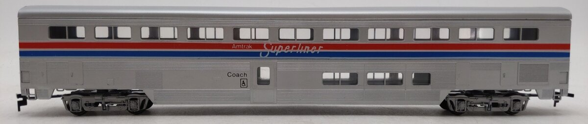 Con-Cor 0001-000801 801 HO Amtrak Phase II 85' Streamlined Superliner Coach Car LN/Box