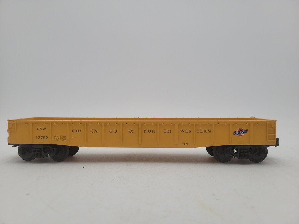 MTH 30-7205 Chicago Northwestewn Gondola #13792 EX