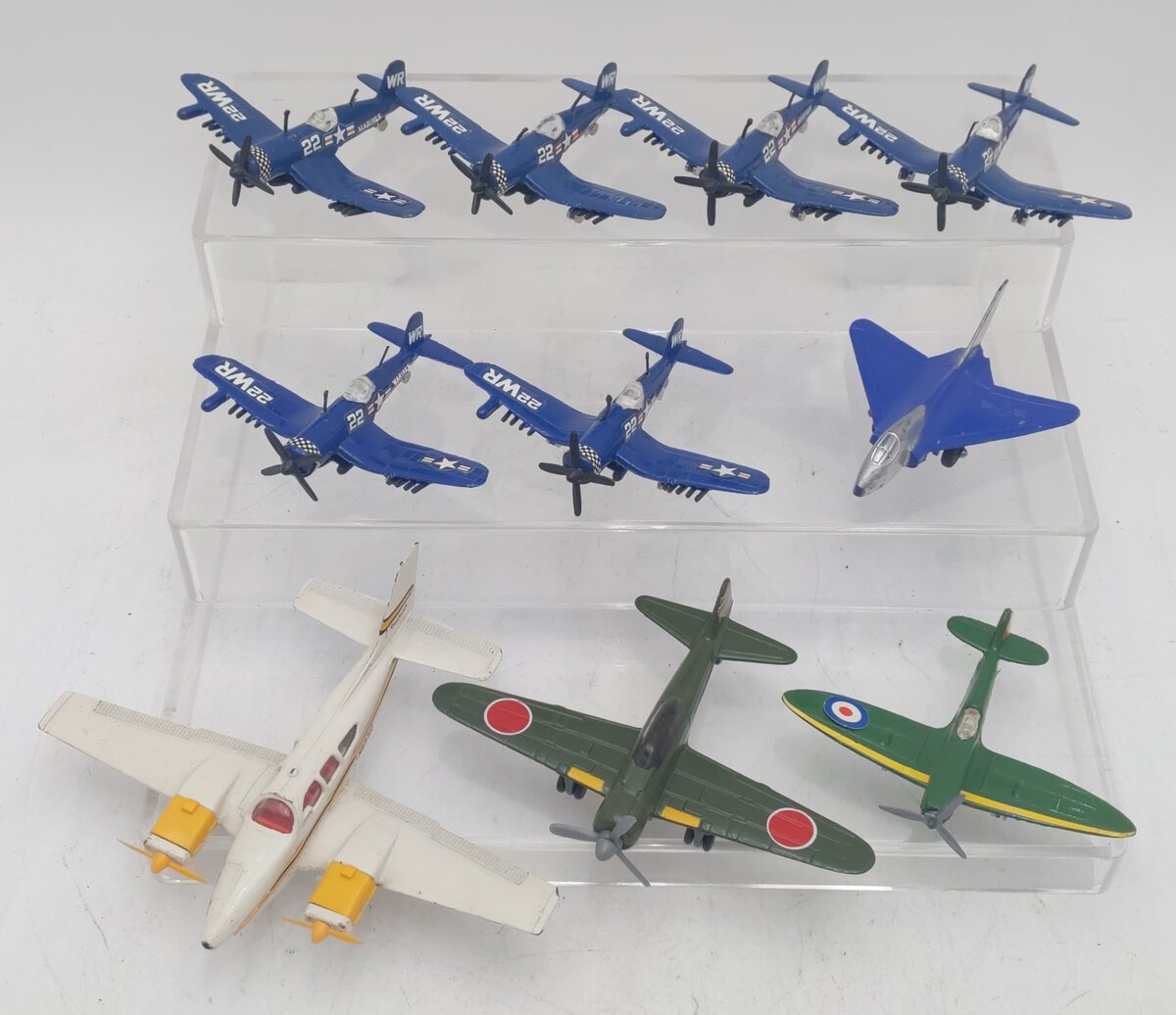 Dinky Toys, Zylmex & Tootsie Toys Assorted Die-Cast Airplanes [10] EX
