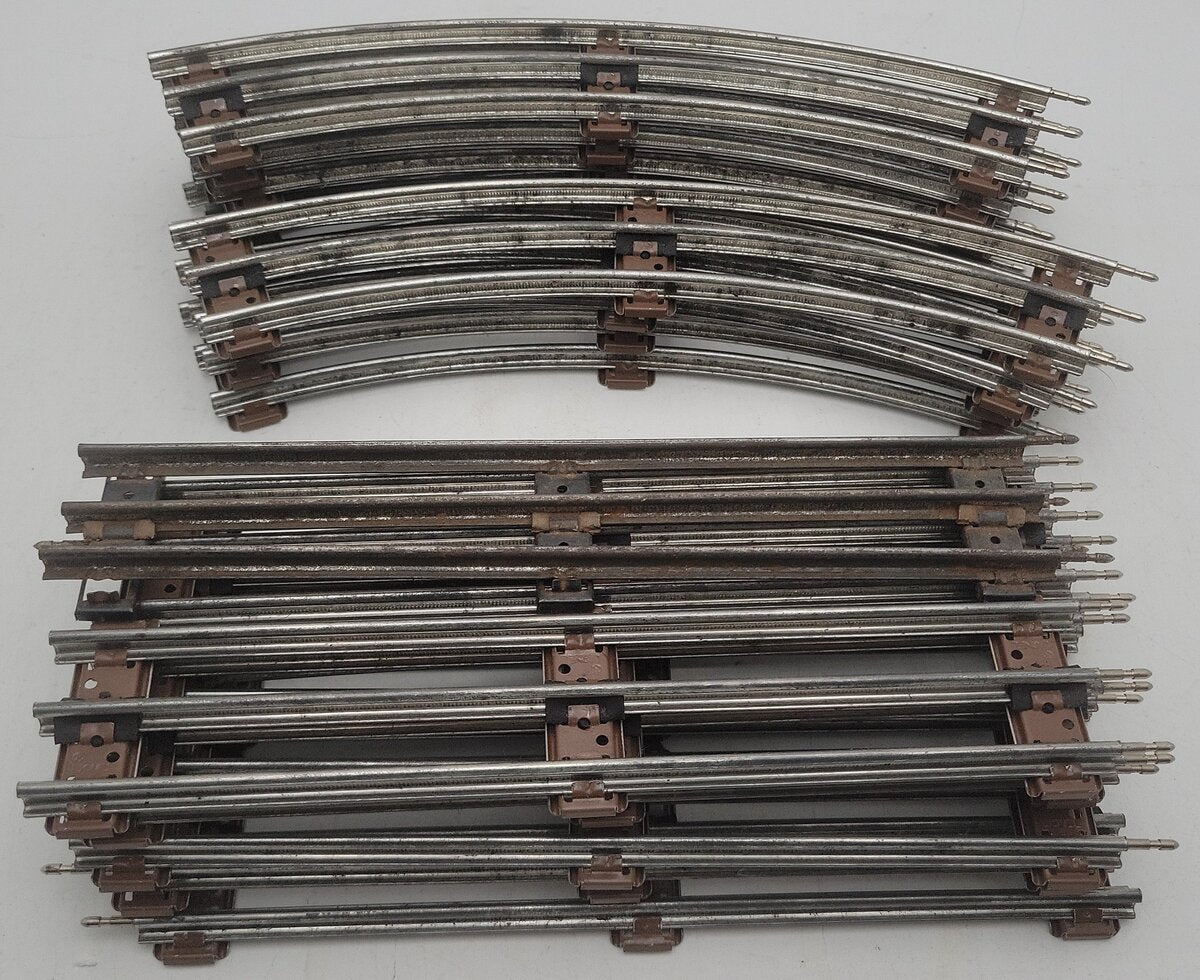 Lionel O Gauge Assorted Straight & Curved Track Sections [19]