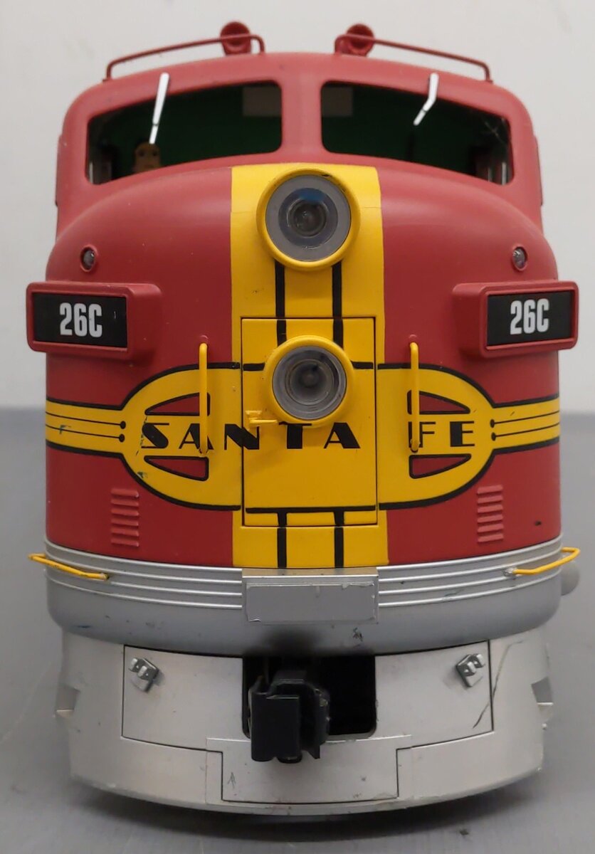 USA Trains 22257 G Scale Santa Fe F-3 A Diesel Locomotive #26C VG